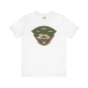 Camiseta de ¿Quién está primero?: Abbott y Costello, comedia de béisbol