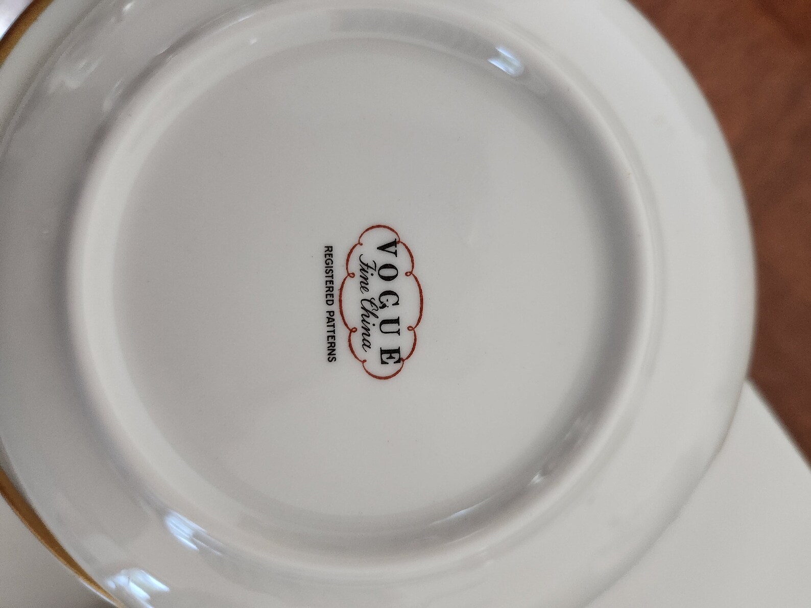 11 Pc Vogue Fine China Susanna Pattern Bread and Butter Etsy