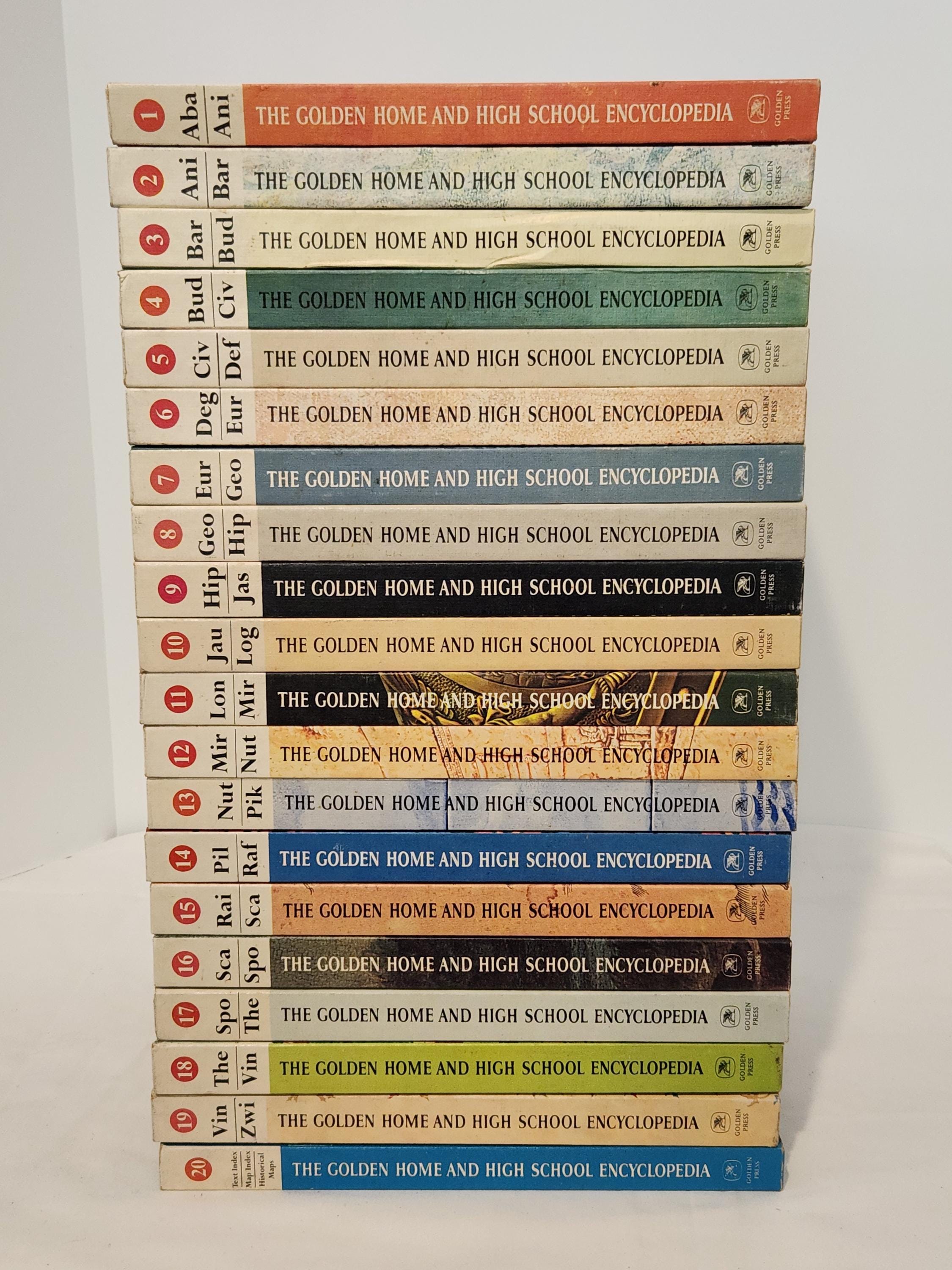 Vintage Encyclopedia Set - Etsy