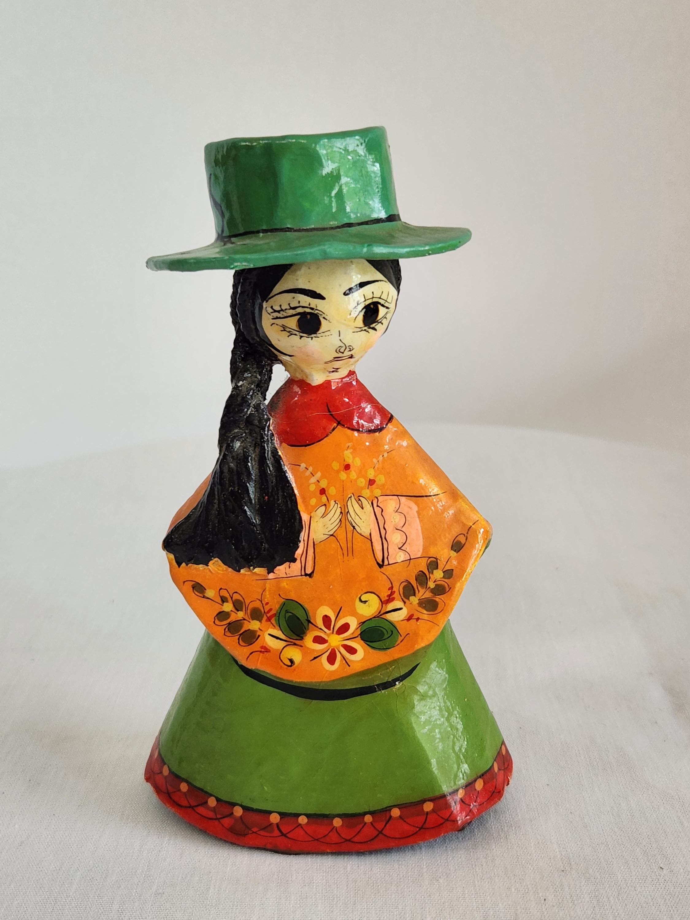 Mexico paper mache doll - Etsy 日本