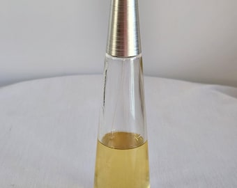 L'Eau d'Issey by Issey Miyake, Eau de Parfum, Paris, Made in France, 1992 launch, 2.5 oz, approx 60% full