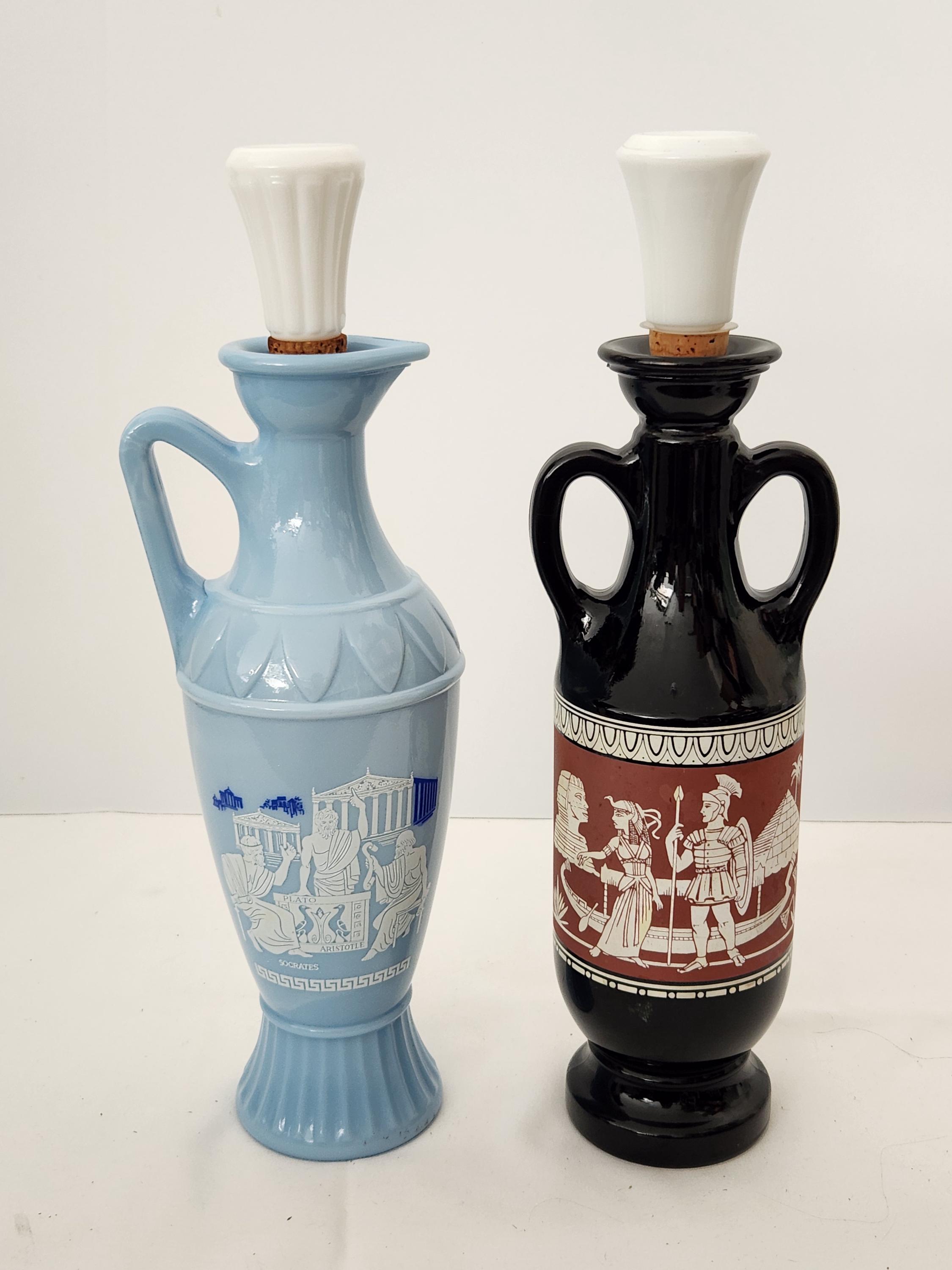 1960s Jim Beam Empty Bourbon Whiskey Egyptian Urn Decanter, 1961