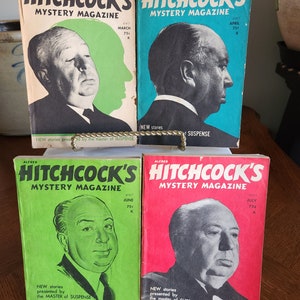 1972 Alfred Hitchcock&#39;s Mystery Magazine, April and September are left. All front and back covers are intact.