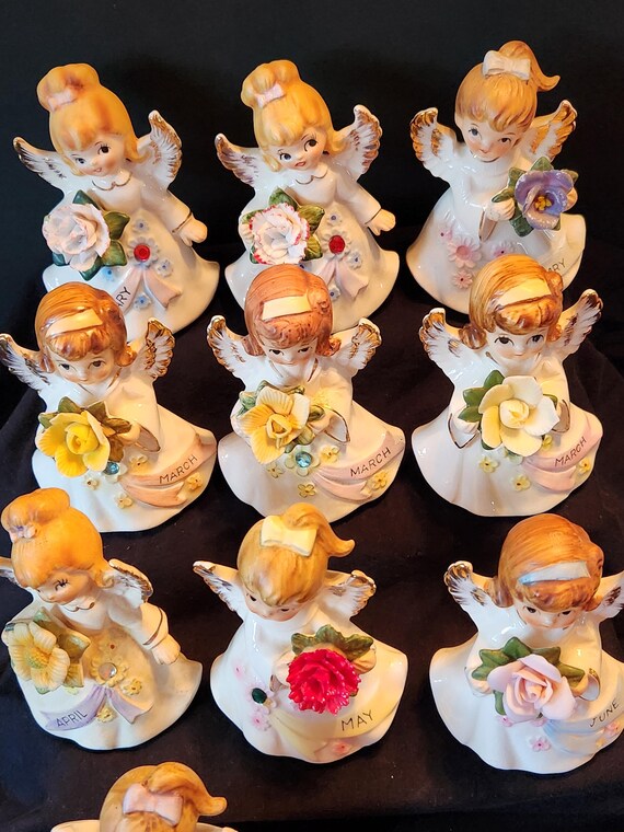 【D】バラ・レフトンのハンドモチーフ/Lefton Porcelain B】オリエンタルな花・レフトンのハンドモチーフ/Lefton