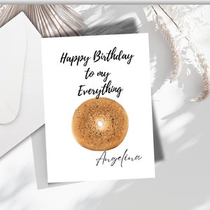 Carte d'anniversaire amusante pour femme, mari et partenaire, nom personnalisé, carte d'anniversaire pour elle, carte d'anniversaire amusante pour lui