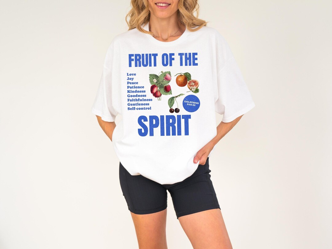Fruit of the Spirit Christian Shirt Trendy Christian Apparel, Religious ...