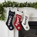 Personalized Pet  Stockings, Embroidered Knit cat Stockings product logo