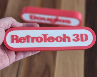 Personalized Nintendo Style Sign – Custom Gaming Desk Decor
