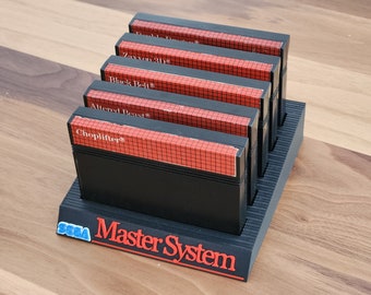 SEGA Master System Cartridge Holder / Storage / Case