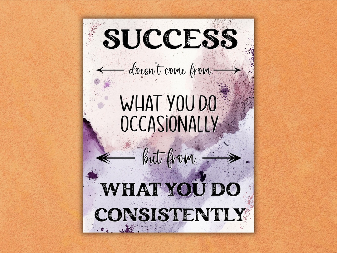 Classroom Poster Growth Mindset High Middle School, Success ...