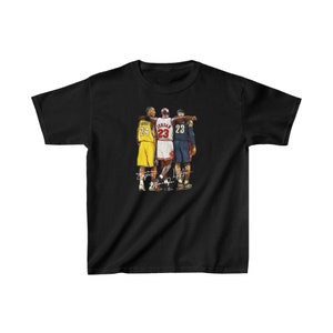 Basketball Legends Youth T-Shirt, 2000s Basketball, 90s Basketball, Retro Shirt, Streetwear, Gift Shirt Kids Heavy Cotton™ Tee image 6