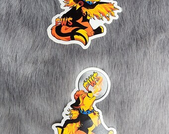 Fire Wolf Studio Full Body Stickers