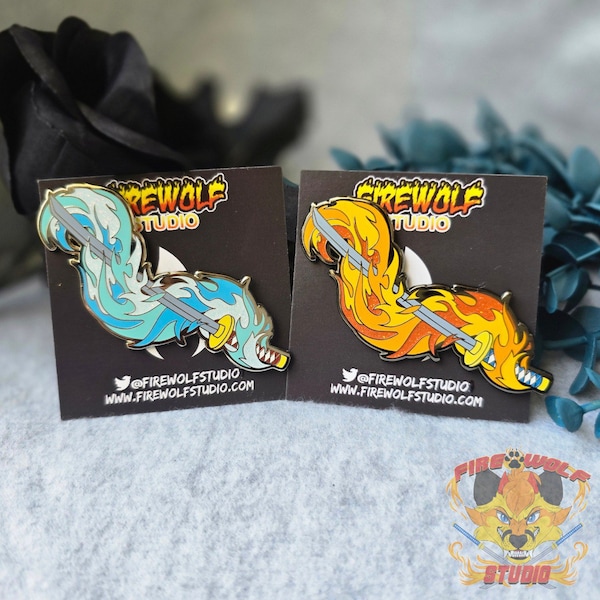 Sword Enamel Pin - Etsy
