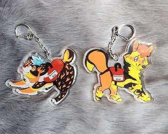 Service Dog Acrylic Charm