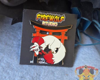 Inari Fox Enamel Pin