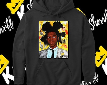 Sudadera con capucha de Basquiat