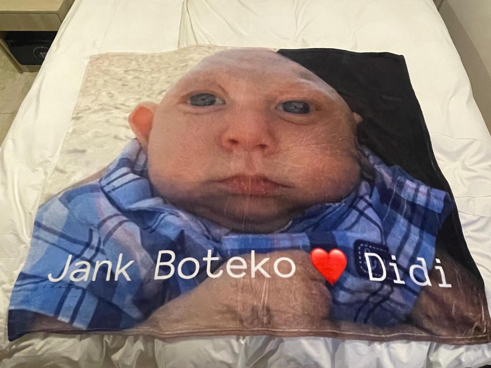 Jank Boteko Heart Didi Plush Blanket - Etsy