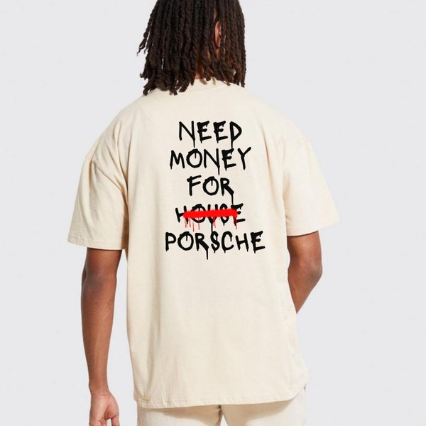 Need Money for Porsche Shirt - Shop Online - Etsy