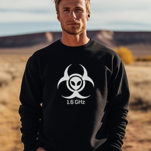 Skinwalker Ranch Alien Sweatshirt: Unisex Cryptid UFO Sweater