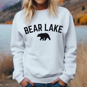 Bear Lake Unisex Sweatshirt: Utah Lake Life Camping Sweater