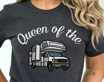 Queen of the RV Shirt: Women's Camping Tee