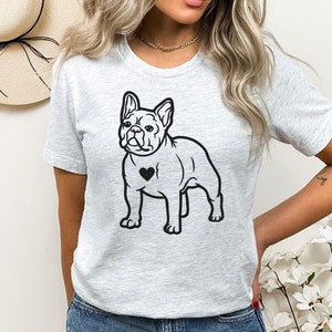 French Bulldog T-Shirt: Dog Lover Gift, Unisex Jersey Tee