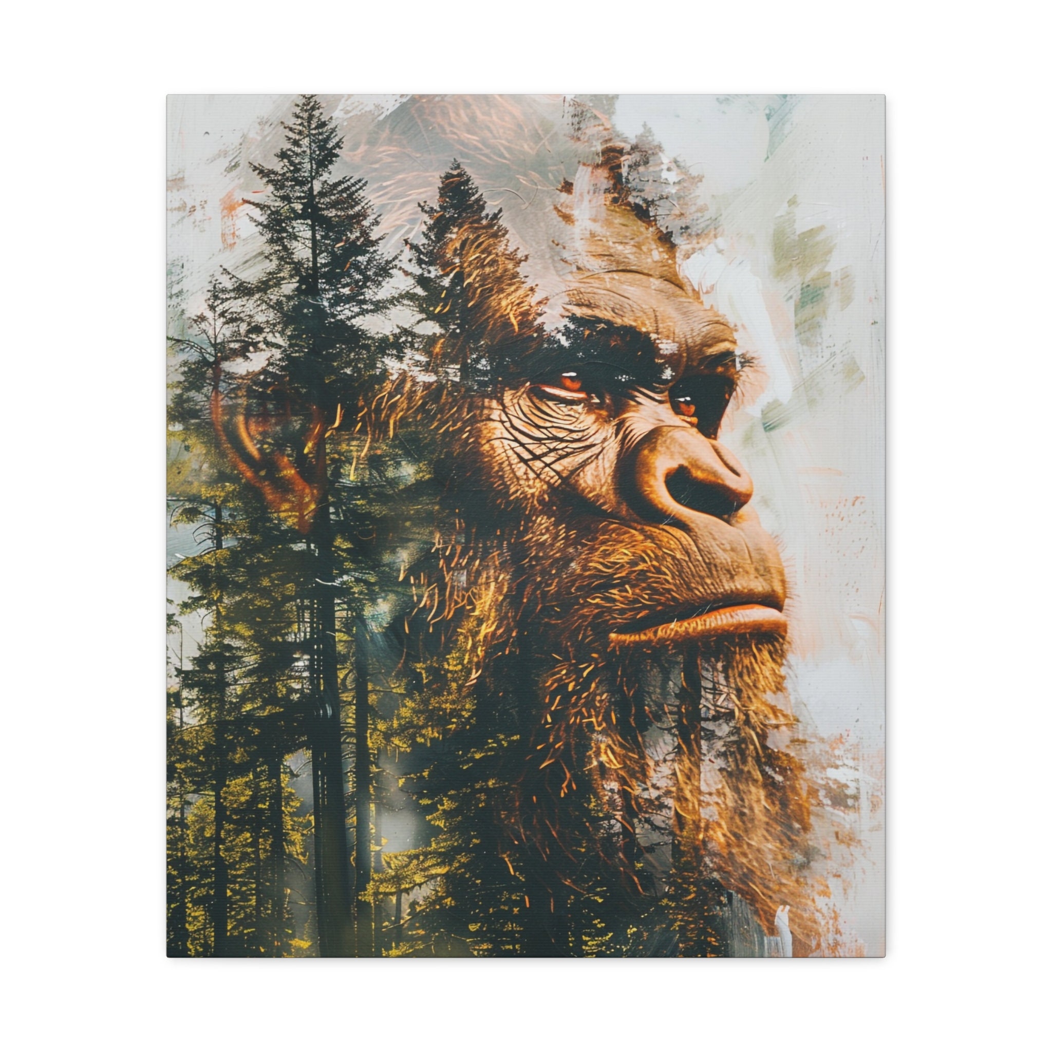 Bigfoot キャンバスアート(2) 作品 手書き