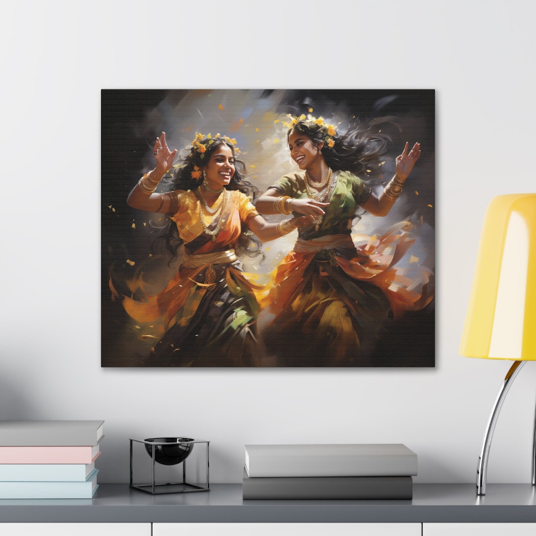 Tamil Wall Art Indian Art Indian Woman Art South Asian Art Desi Prints