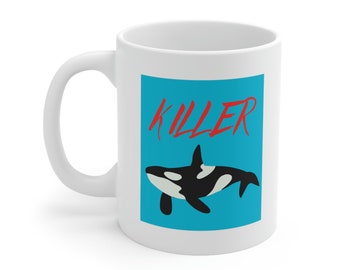 Killer Whale Coffee Mug | Orca Art Gift