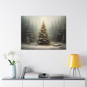 Christmas Tree Painting, Farmhouse Christmas Decor, Christmas Decor ...