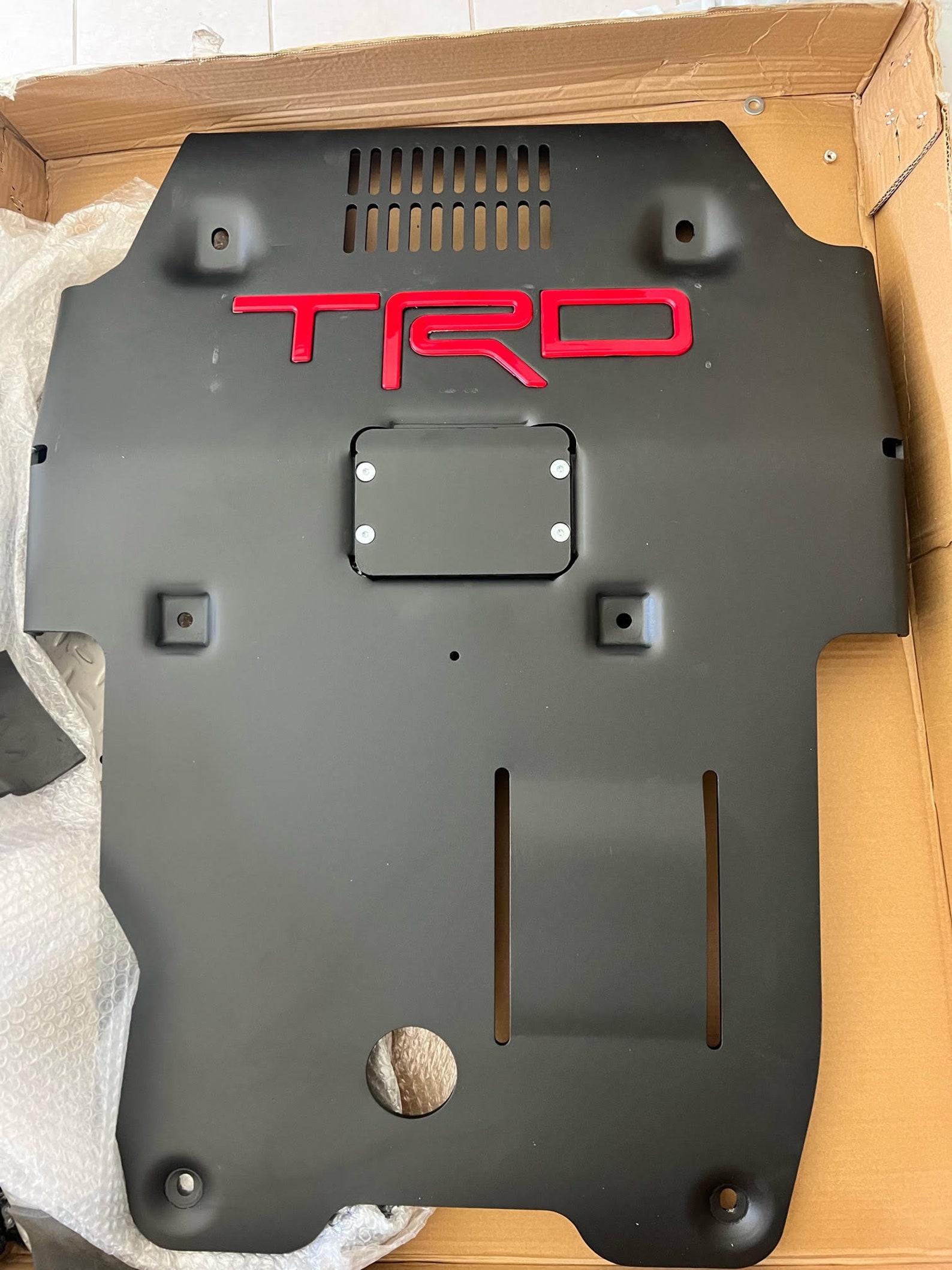 Black TRD Pro Front Skid Plate for 20162023 Etsy