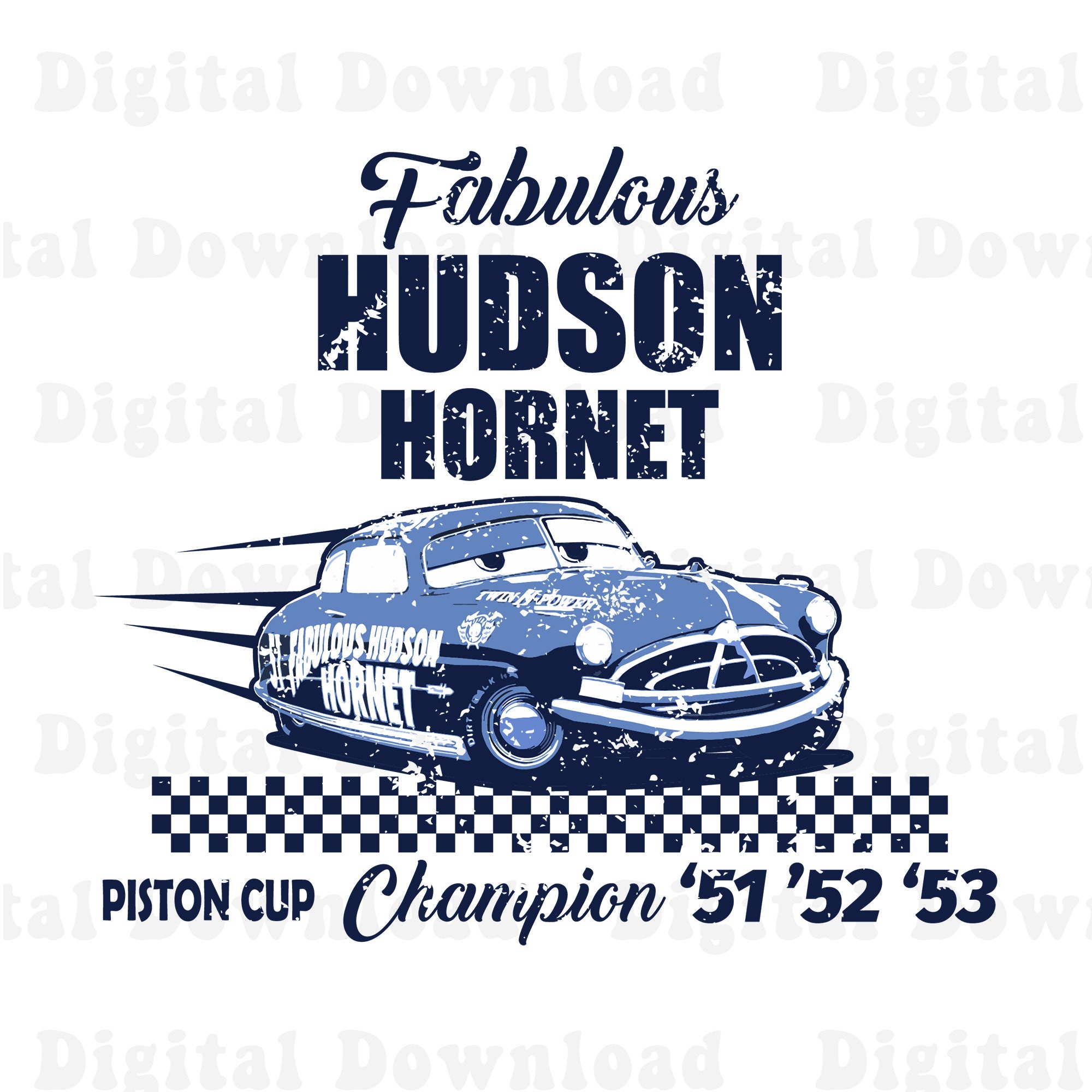 Fabuloso Hudson Png Doc Hudson Png Car Piston Cup Etsy México