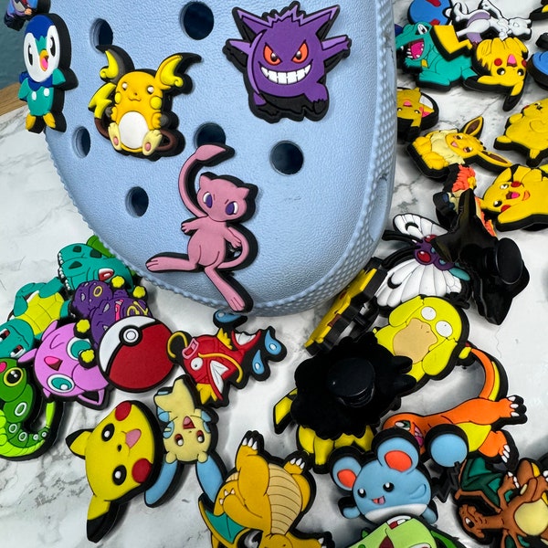 catch em all croc charm