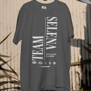 Team Selena vintage Selena gomez tshirt