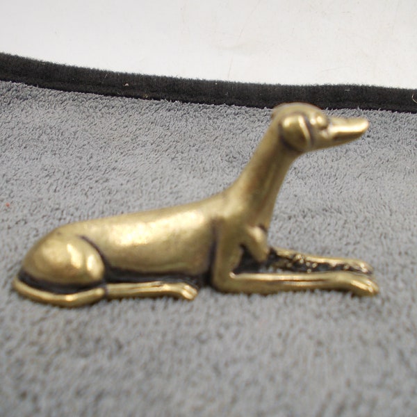 Get 2 pieces Copper art Ferocious brass dog  statue, Wild anmimal sculpture,  small dog  cute dog mini miniature