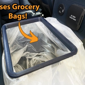 Ford Maverick Trash Can: Uses Grocery Bags (22-25 Models)