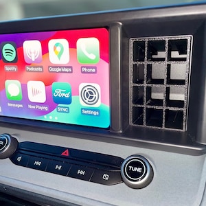 Ford Maverick Cubby Grid Insert for Phone Mounting | 22/23/24|