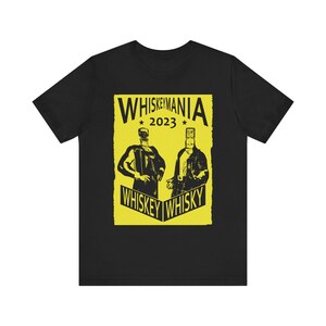 WhiskeyMania: Whiskey vs Whisky Pro-Wrestling T-Shirt for Paul&#39;s Cigar Lounge