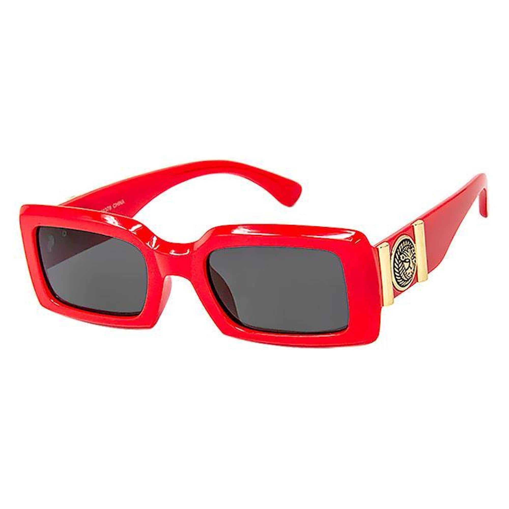 Vintage Square Polarized Sunglasses UV400 Protection Wraparound Retro Chic 2022 New Style Retro Square Frame Designer Sunglasses UV400  main image 2
