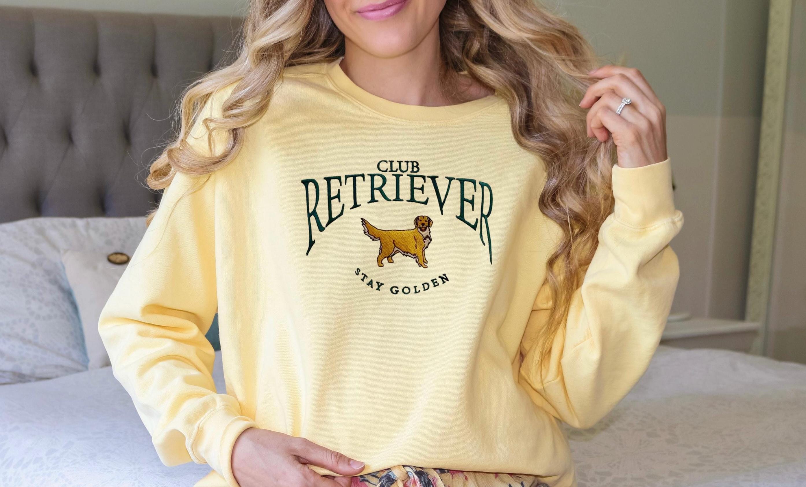 Golden Retriever Club Sweatshirt - Etsy