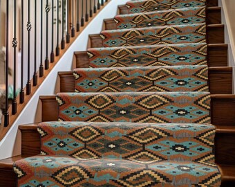 Wool and Jute Rug Handmade, Dhurrie Rug, large living room rug, Oriental, Traditional Rug, Bohemian Handwoven Décor Rug for staircase