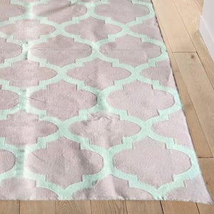 Cotton Flatweave Rug-Hand and Flat Weave panja Dhurrie Rug, Cotton Reversible Rug, 6x9 Rug, Rug For Bedroom, Personalized Rug, Custom Rug