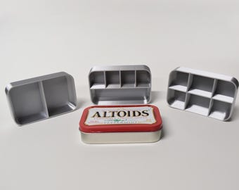 Altoids Tin Insert – Mini Cigarette 8-slot Organizer, Silver PLA