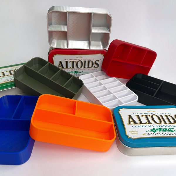 Altoid Tin Organizer Insert: Perfect for Everyday Carry, Travel, and Versatile Storage - Stay Organized On the Go!