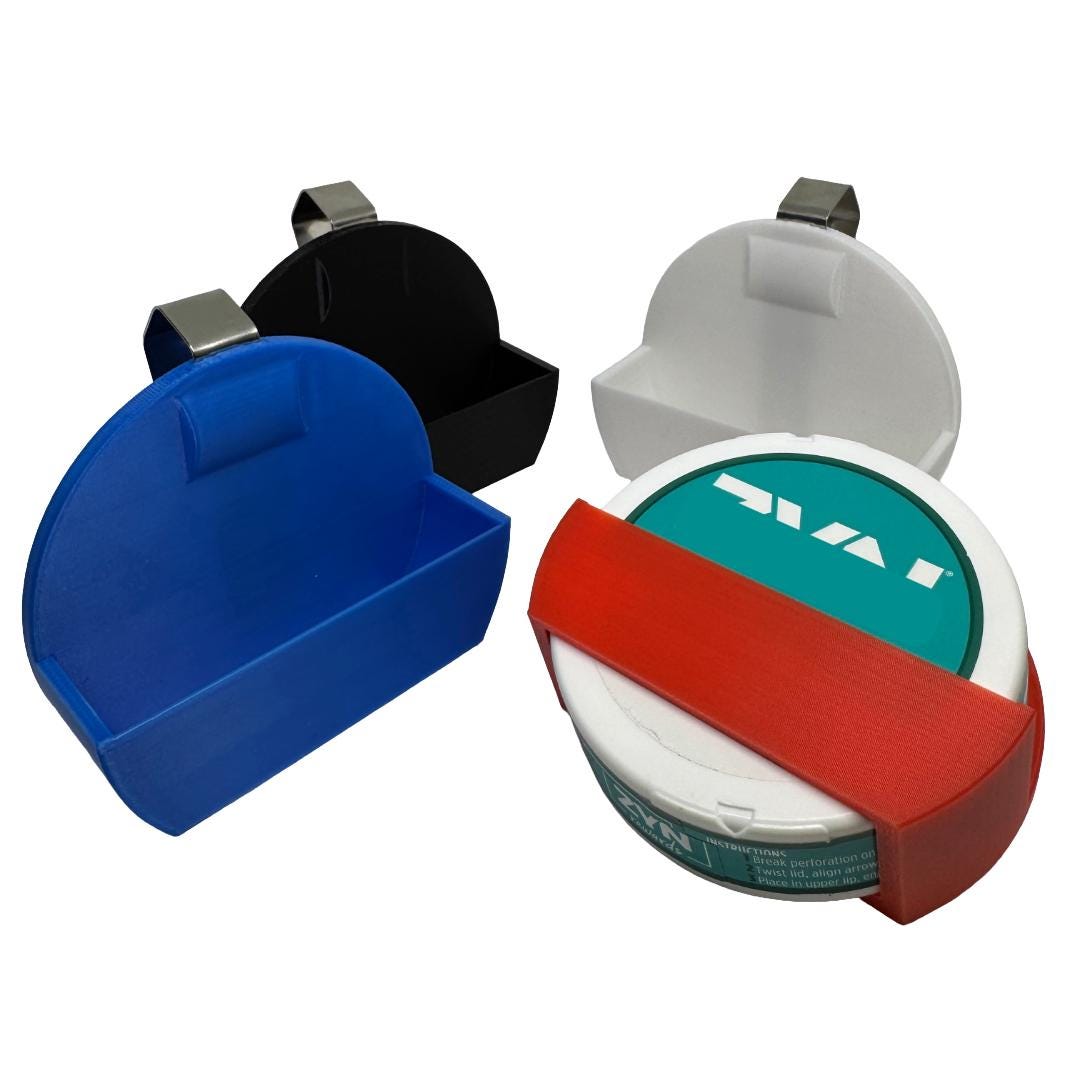 Nicotine Pouch Can Holder, Compatible With ZYN Tins – Car Sun