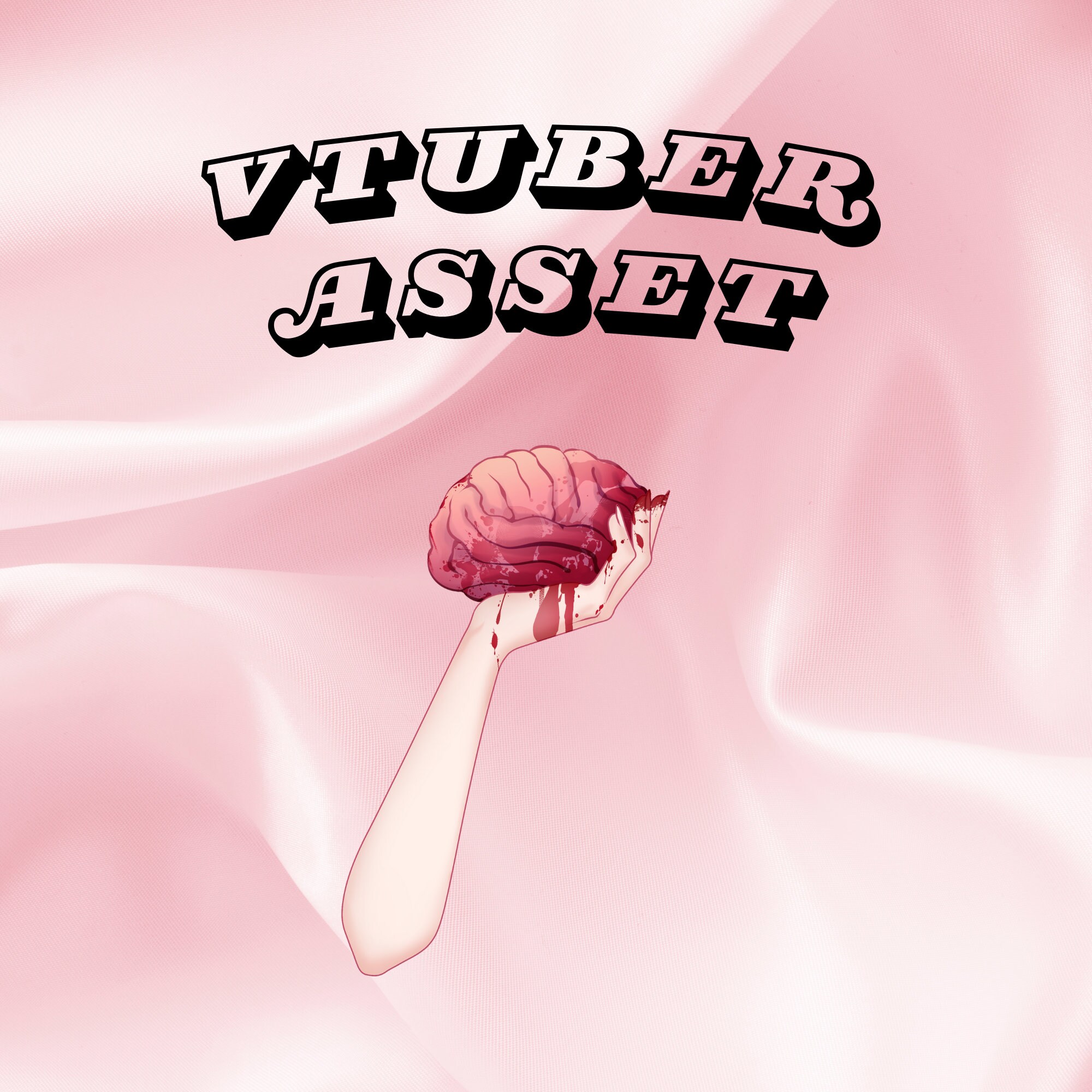 Vtuber Asset Holding Organ Heart PNG Download - Etsy