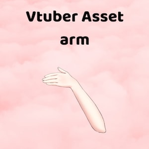 Vtuber Asset Arm PNG Download