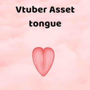 Vtuber Asset Tongue PNG Download