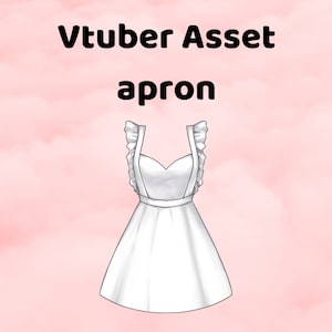 Vtuber Asset Apron PNG Download