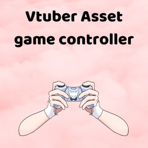 Vtuber Asset Game Controller Hands PNG Download